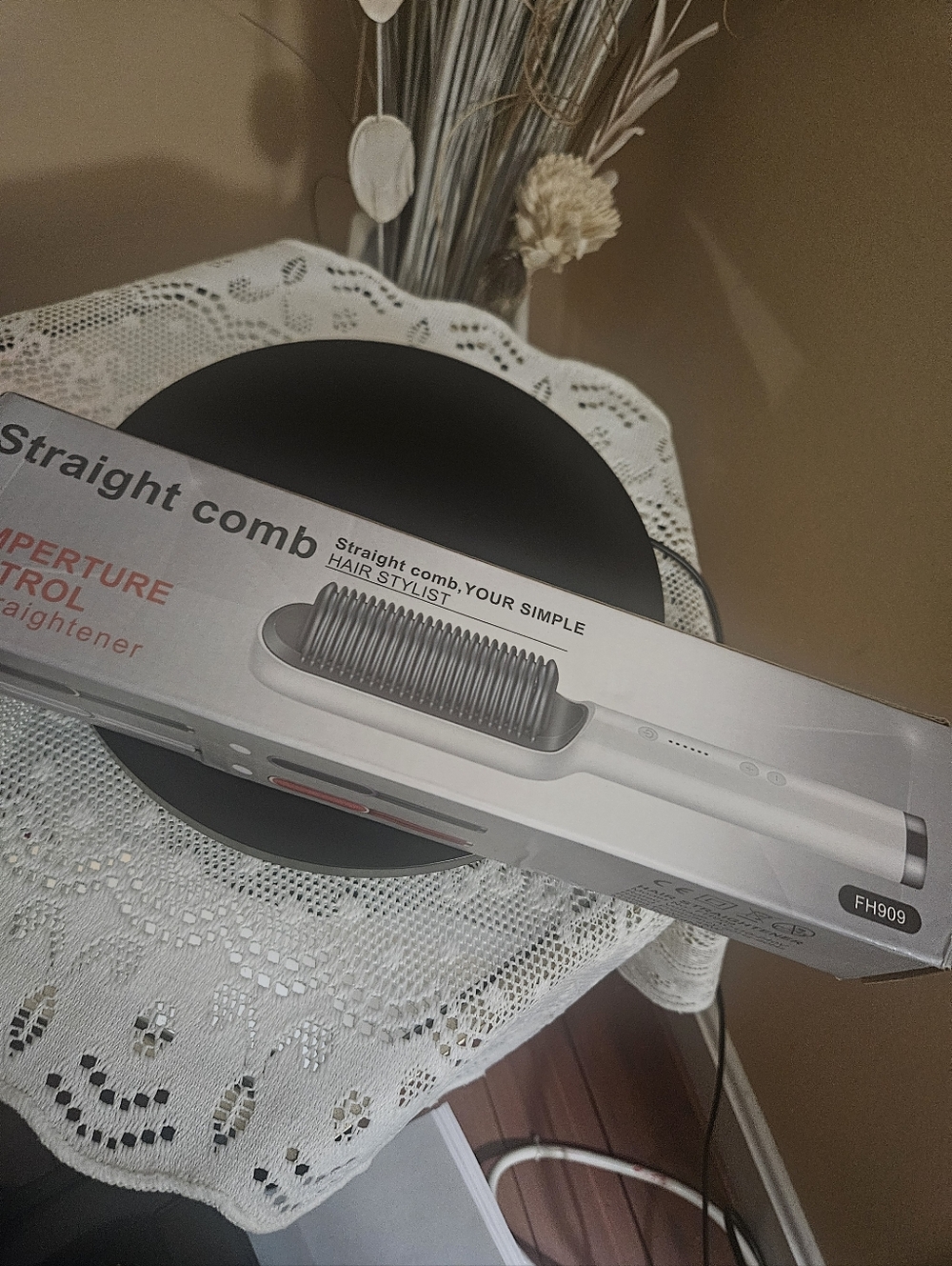 🩷💕Unbranded Temperature Control Straight Comb Hair Straightener - New💞❣️ - Picture 4 of 5